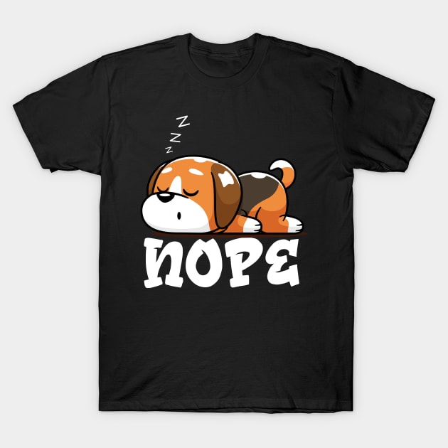 Dog Sleep T-Shirt by DogFav